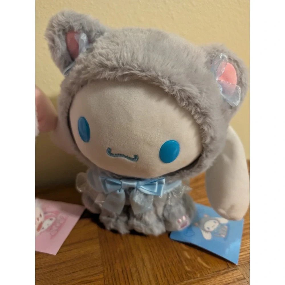 Sanrio Cinnamoroll Milk Plush Set 2 Soft Toy Cat Costume Baby Kawaii‎ My Melody
